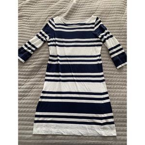 Navy and White Stripe Lilly Pulitzer Dress